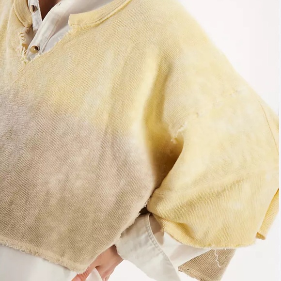Free People Tops - Free People We The Free After Midnight Washed Pullover Sweater